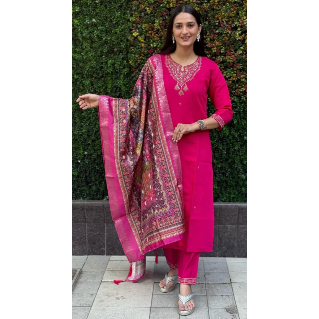 Roman Luxe Kurti Set