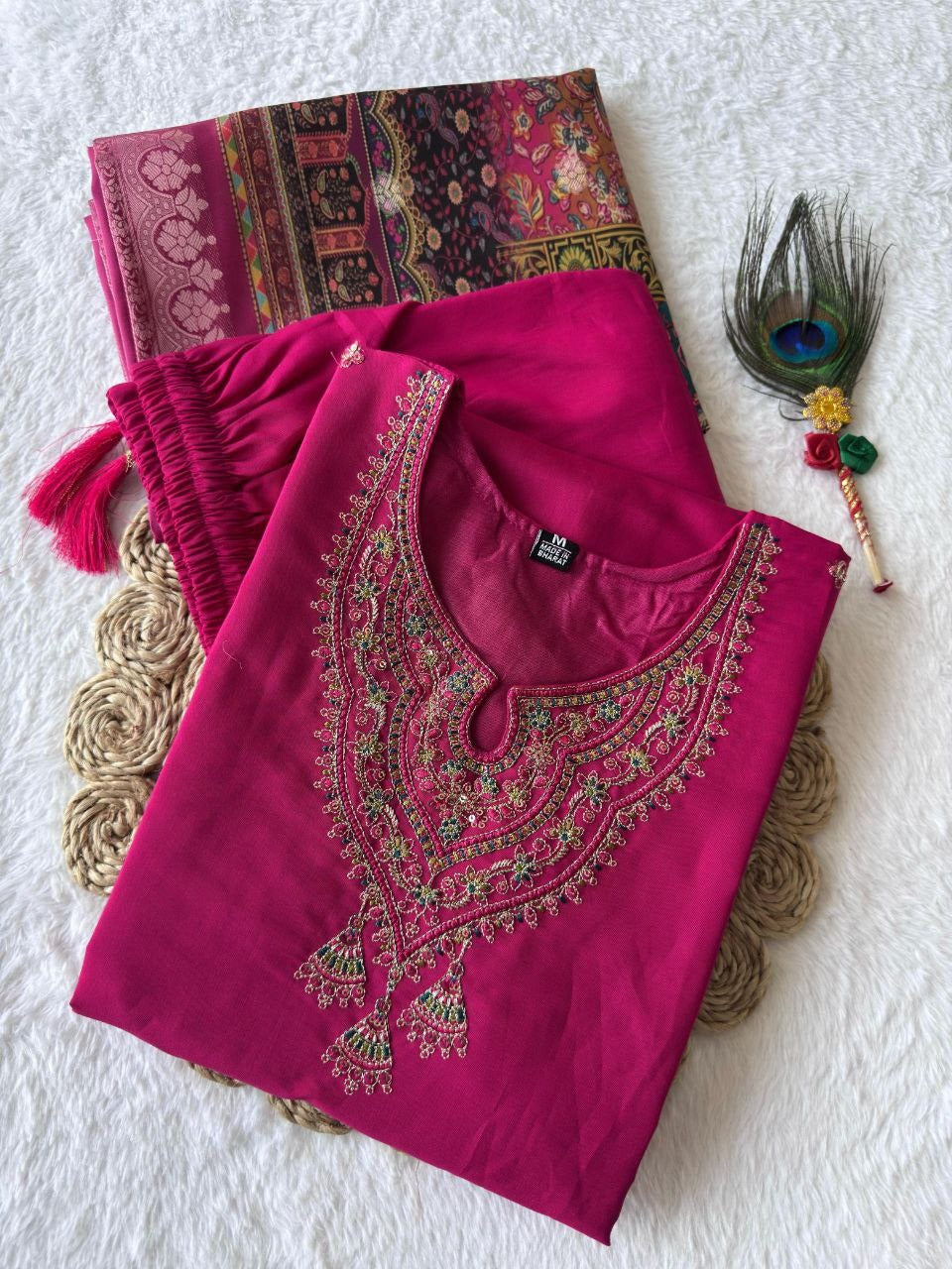 Roman Luxe Kurti Set