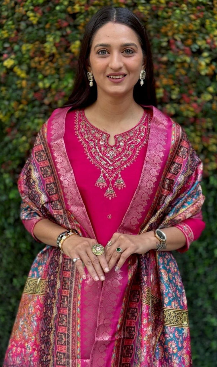 Roman Luxe Kurti Set