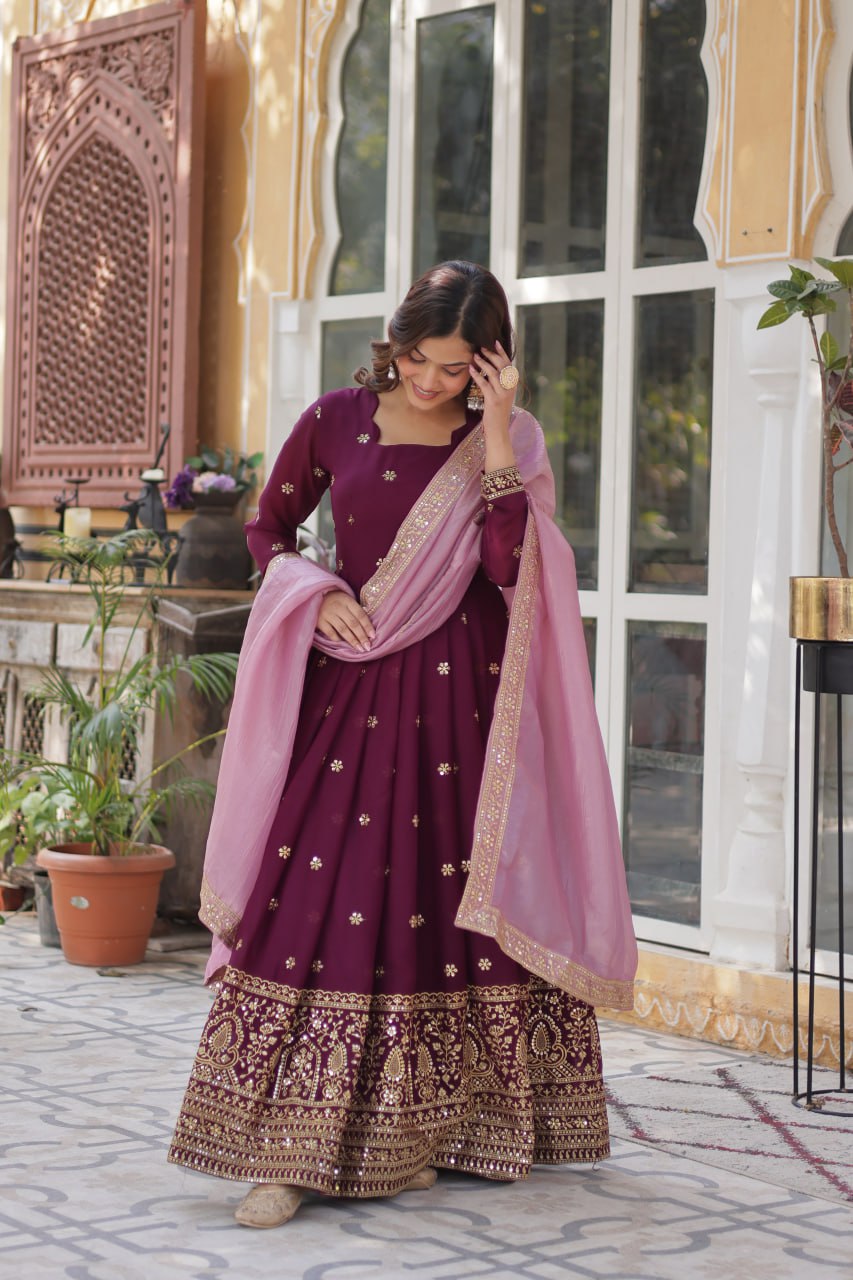 Georgette Grace Gown