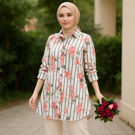 Rayon Chic Palazzo Set