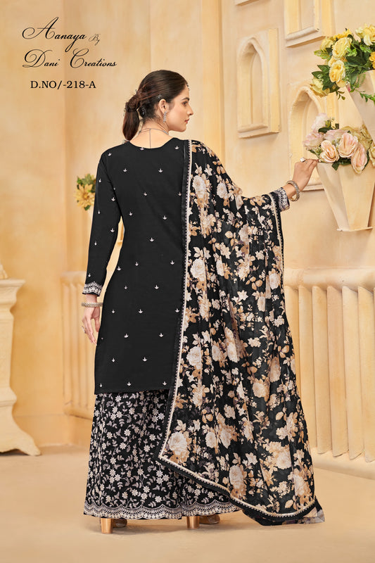 Myriwayat Exclusive Roman Silk Salwar Kameez – Festive Collection