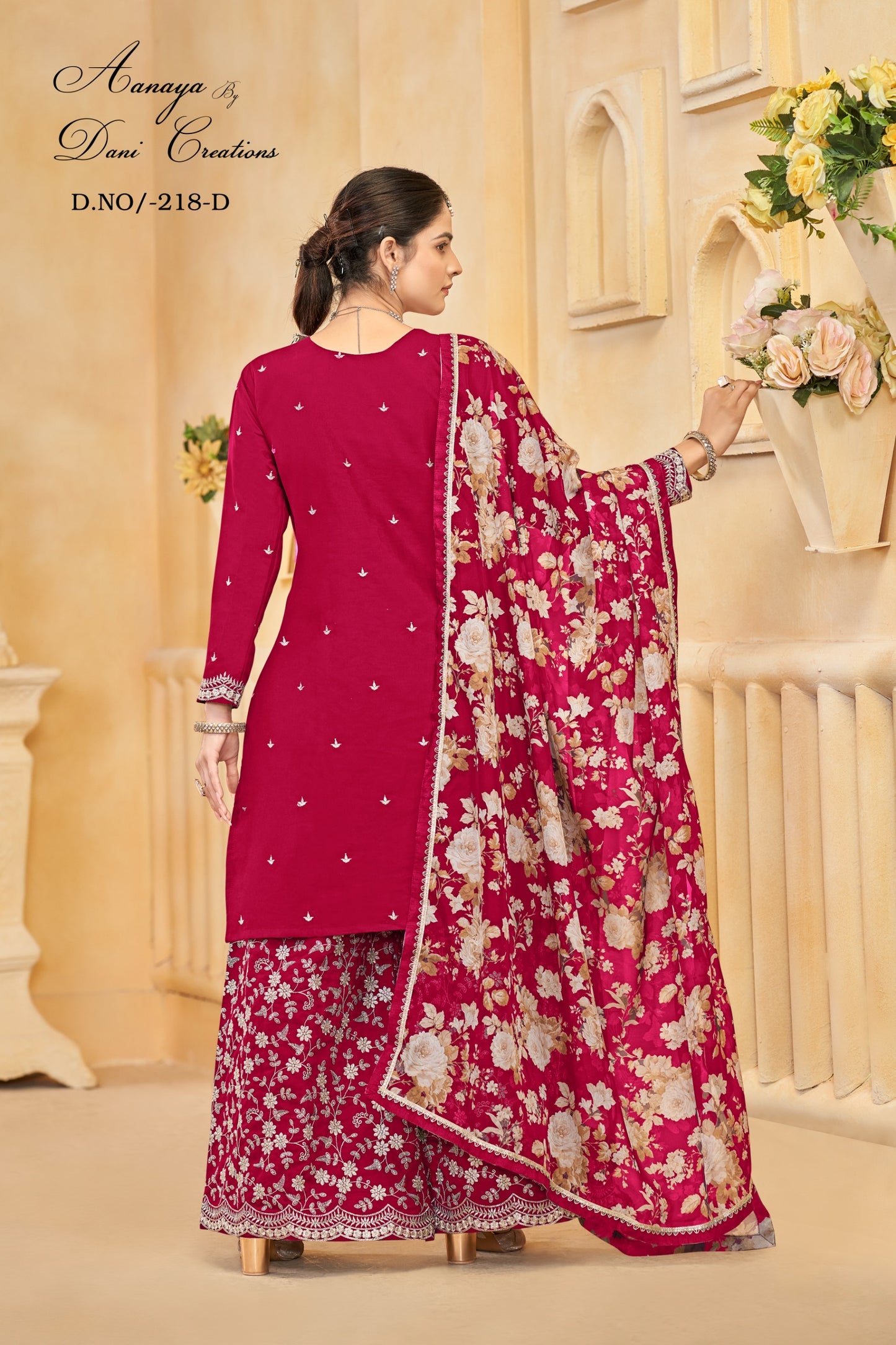 Myriwayat Exclusive Roman Silk Salwar Kameez – Festive Collection