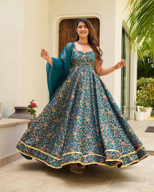Latkan Charm Anarkali Set