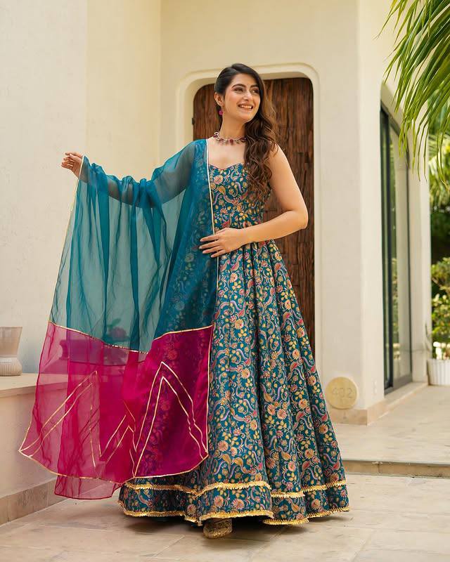Latkan Charm Anarkali Set
