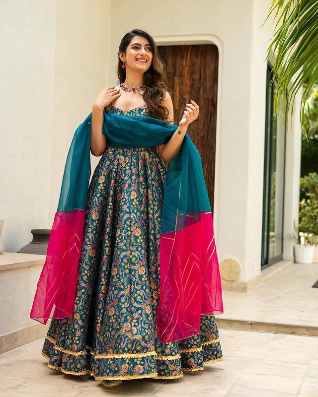 Latkan Charm Anarkali Set