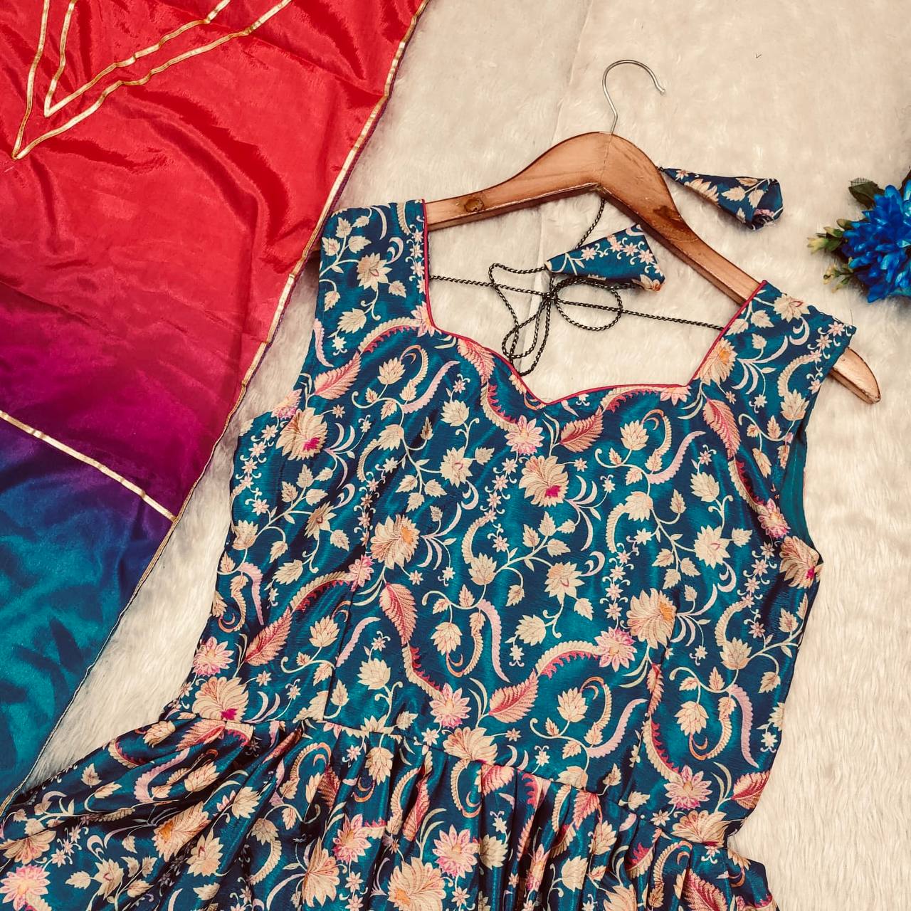 Latkan Charm Anarkali Set