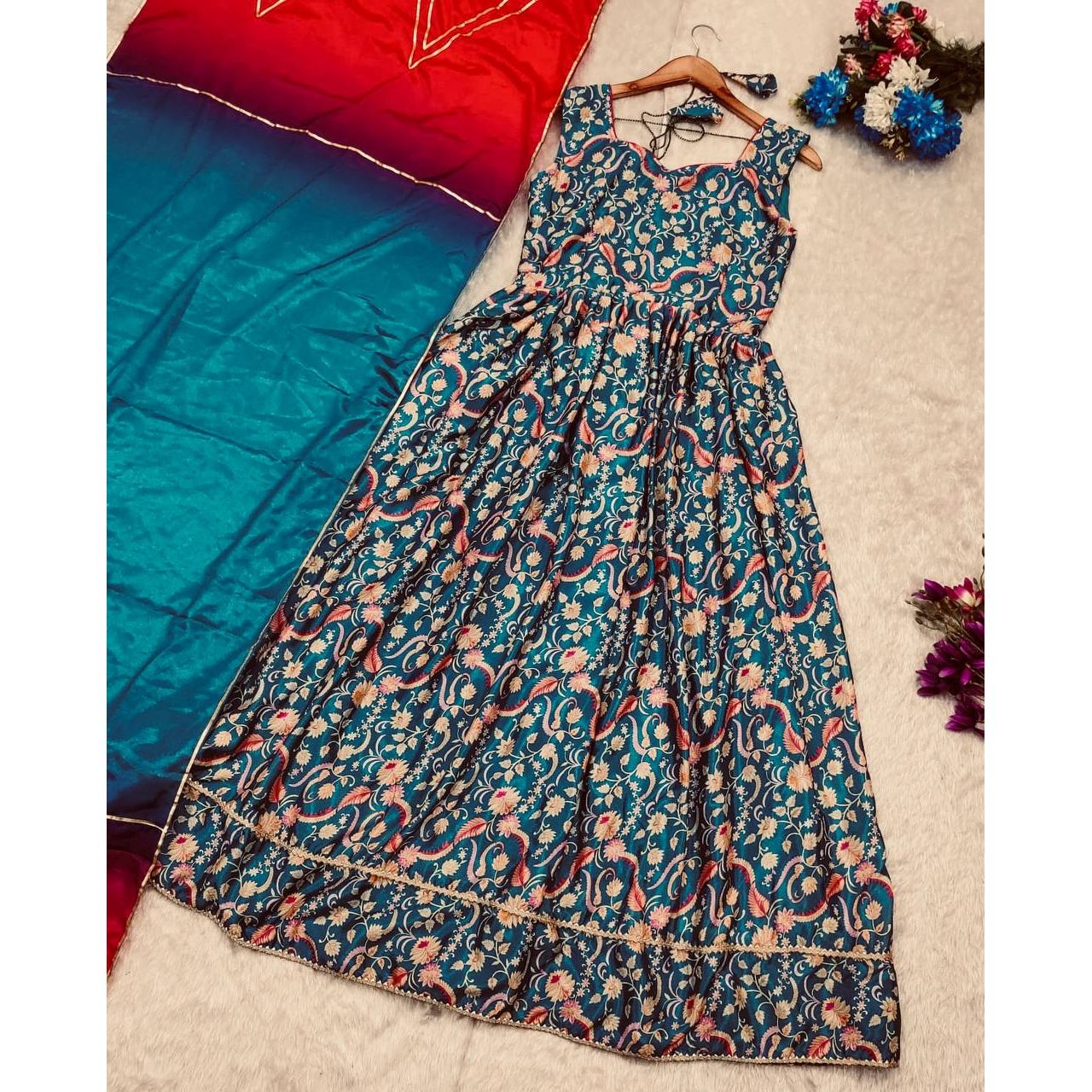 Latkan Charm Anarkali Set