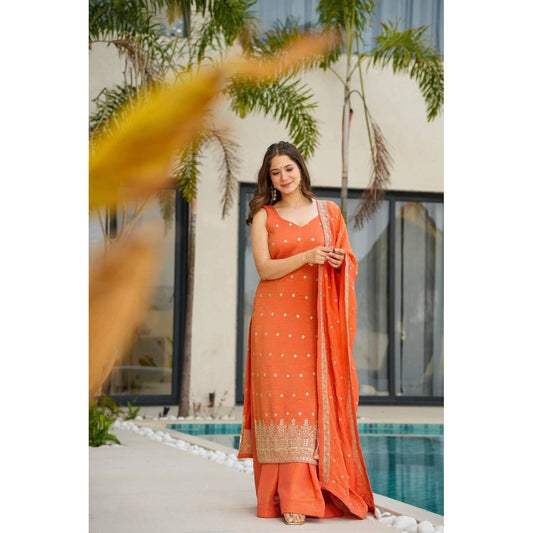 Exquisite Silk Kurti Set