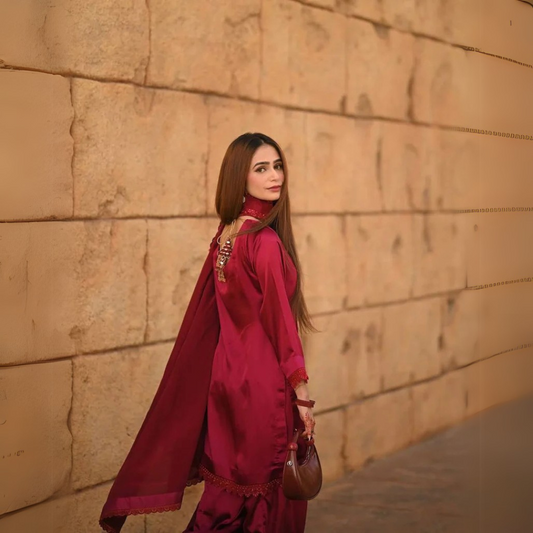 Farsi Luxe Sequins suit set
