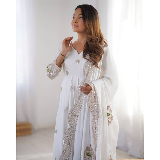 Luxury Festive Anarkali Set