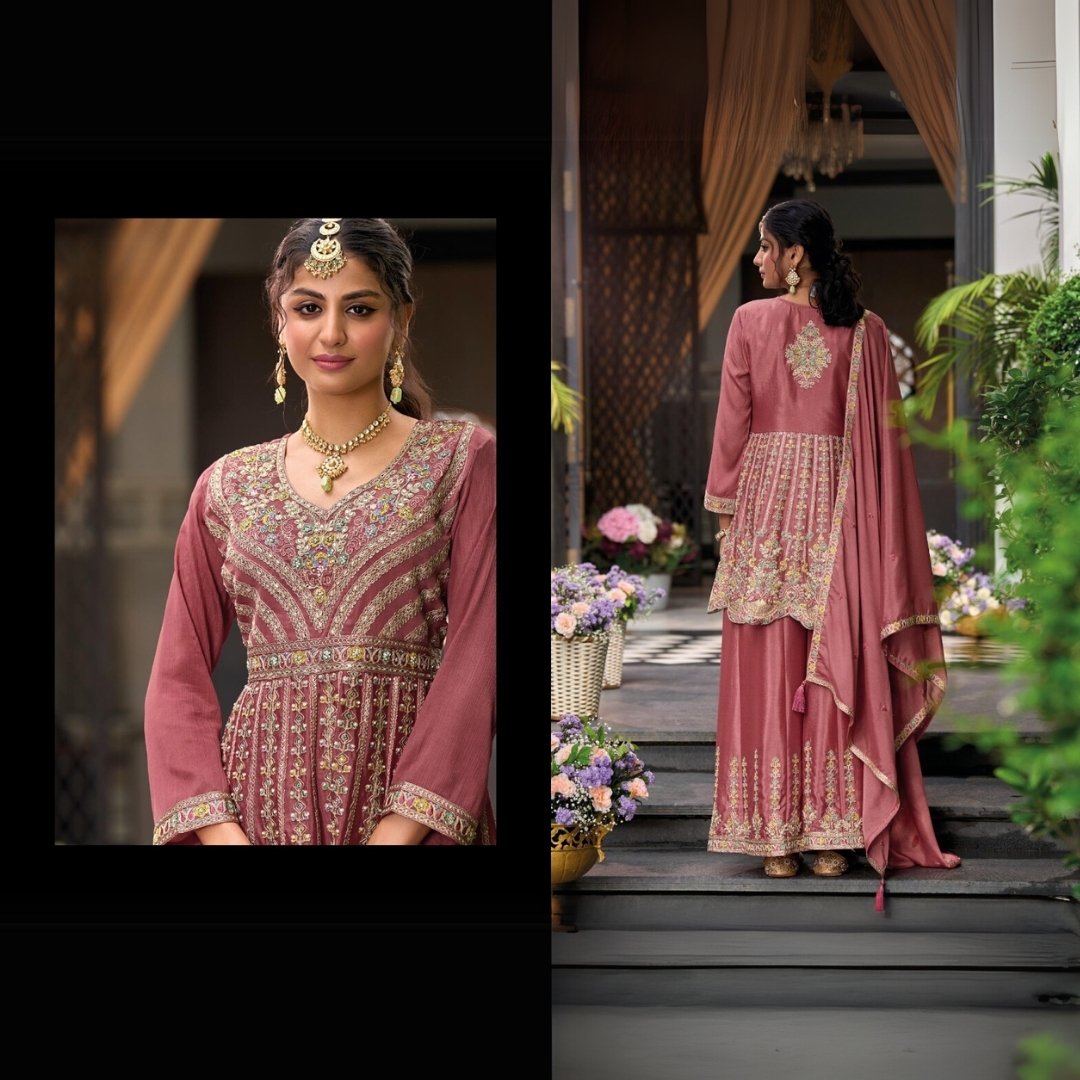 Chinon Embroidery Three-Piece