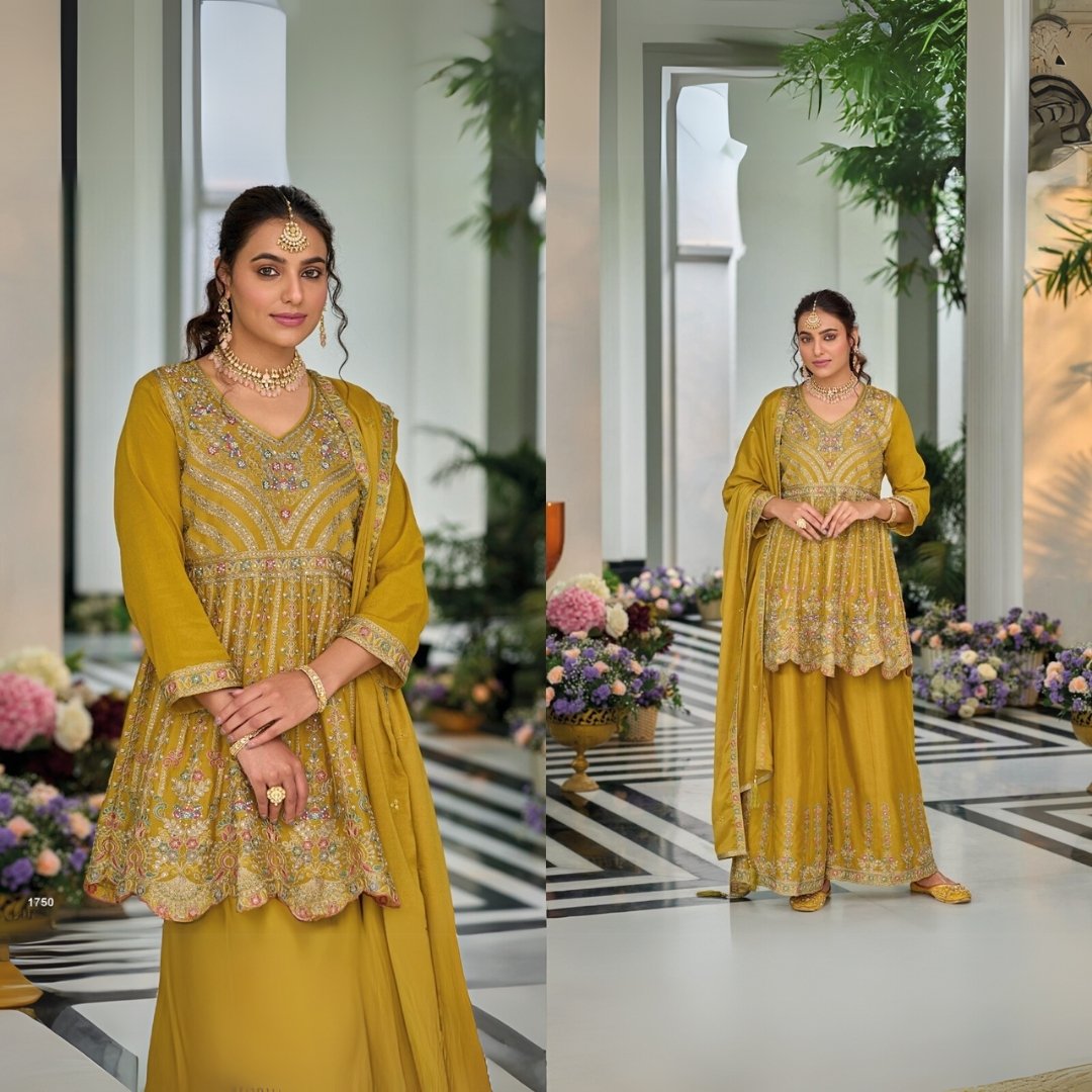 Chinon Embroidery Three-Piece