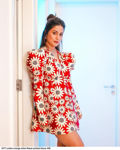 Chic Red Fit &Flare Dress – Everyday Elegance