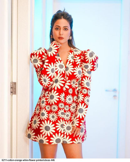 Chic Red Fit &Flare Dress – Everyday Elegance