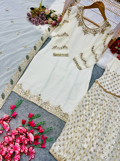 Royal Grace Sharara Set – Perfect for Parties & Celebrations