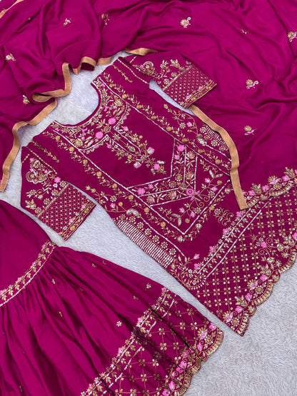 Chic Kurti Dupatta Trio