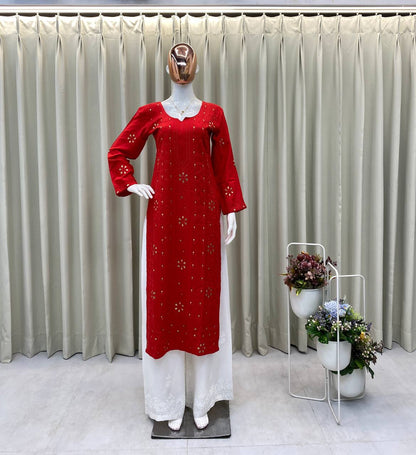 Trendy Running Kurta Duo